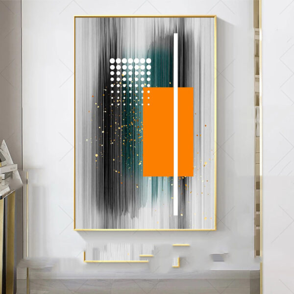 Modern Abstract Art Canvas - Image 4